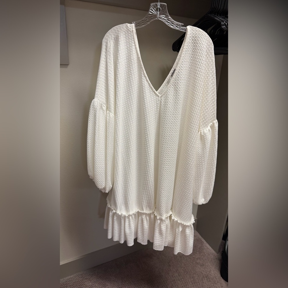 ASOS Ivory Textured Knit Top